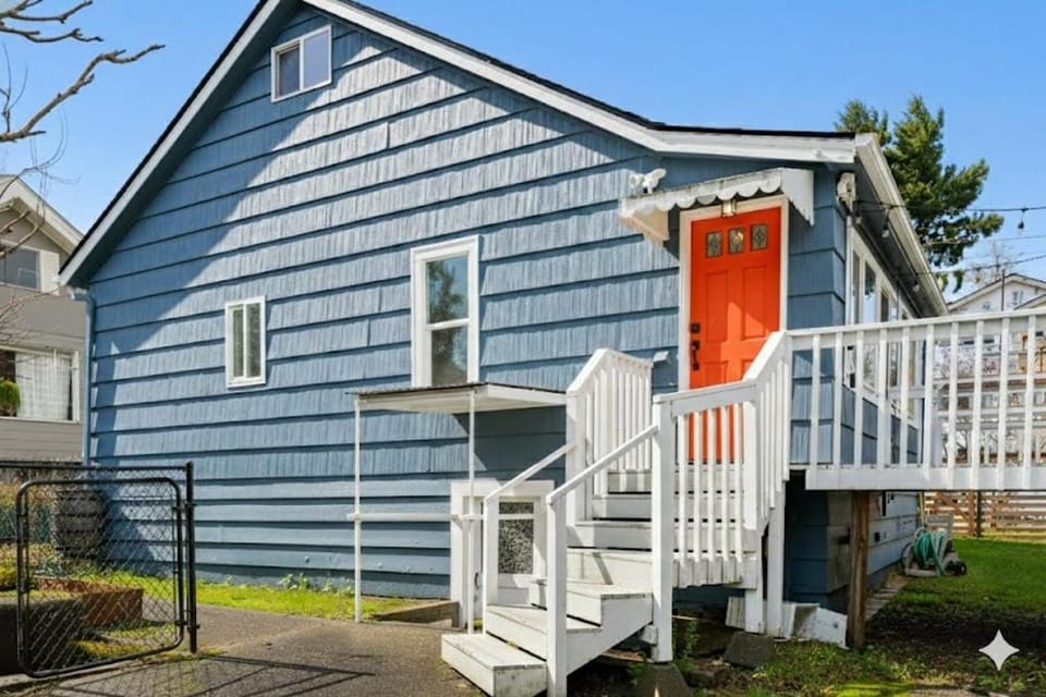 Property building, Garden view