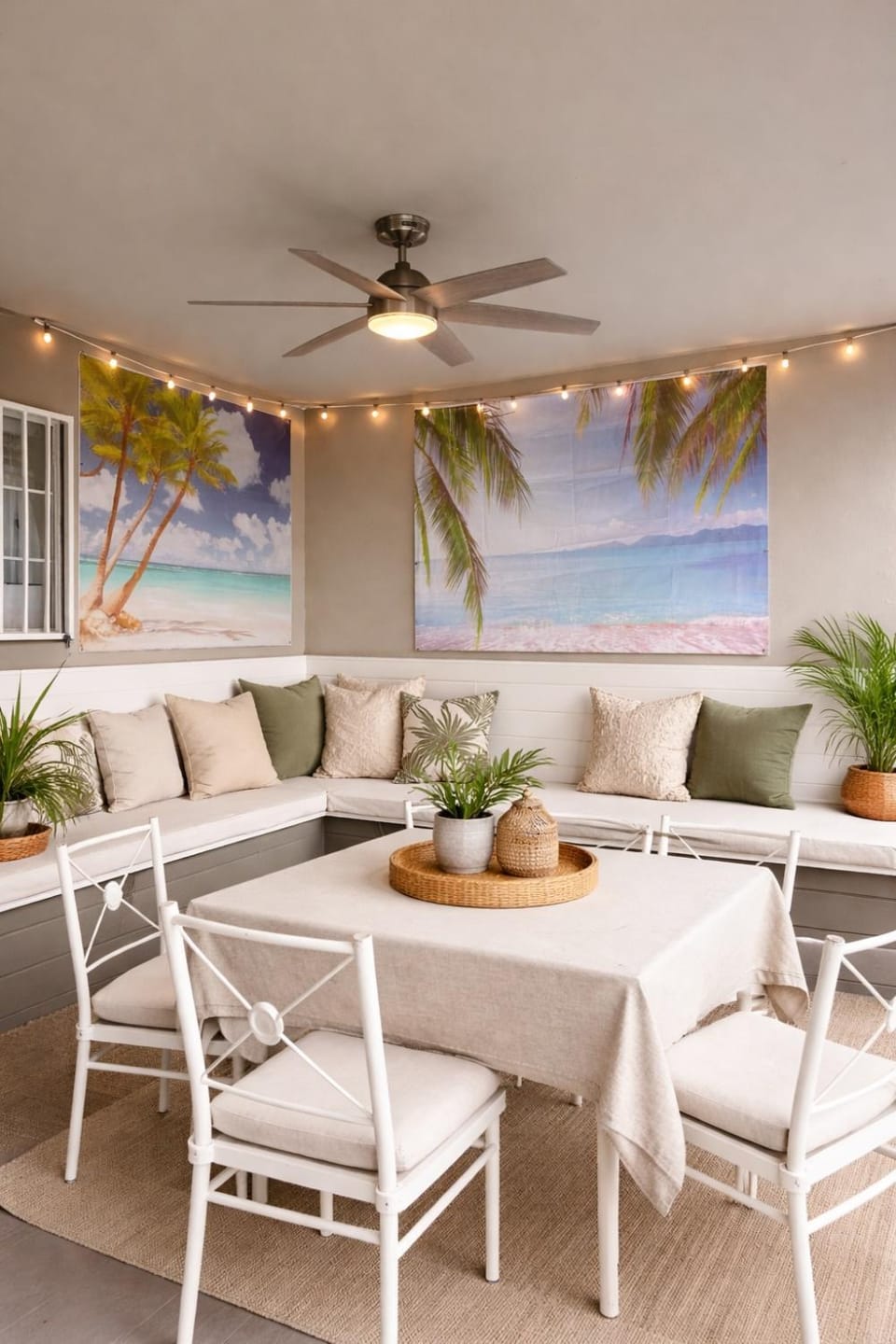 Garden, Seating area, Dining area