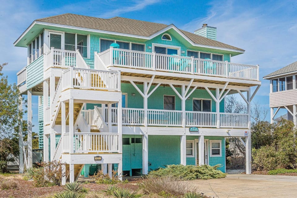 Time to Paws & Reflect - Corolla, Ocean Sands, Ocean View, Beach 260 Yds, Pool, Pets OK, Flex Stays House in Corolla
