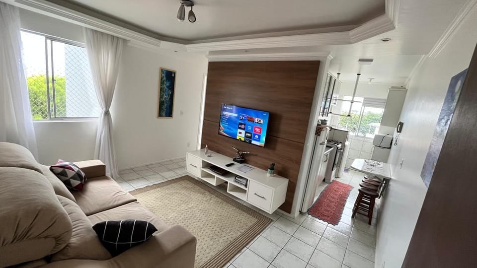 Apto na Praia João Rosa com vista Panorâmica para o Mar! 2 quartos, 2 camas de casal Apartment in State of Santa Catarina