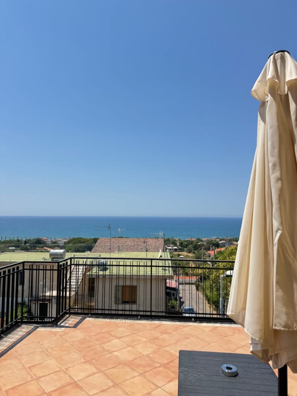 View (from property/room), Balcony/Terrace, Sea view