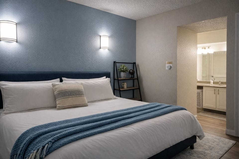 King Bed*Extensive Cleaning Protocol*Self Check-In Apartment in Salt Lake City