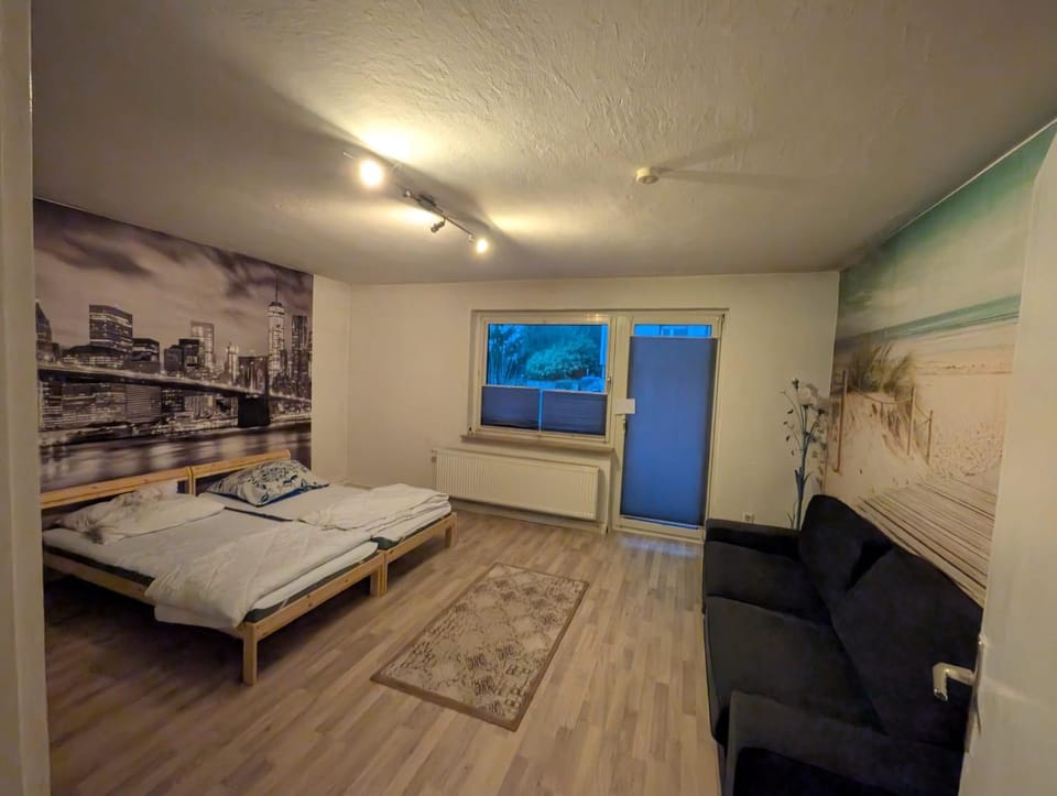 Seating area, Bedroom