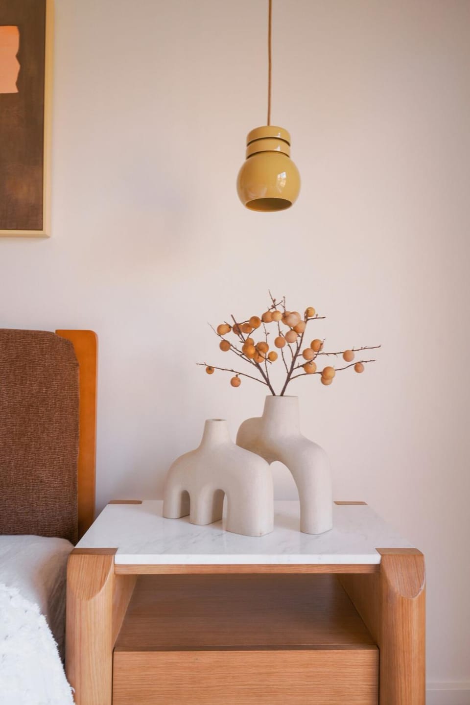 Bed, Photo of the whole room, Decorative detail, Bedroom