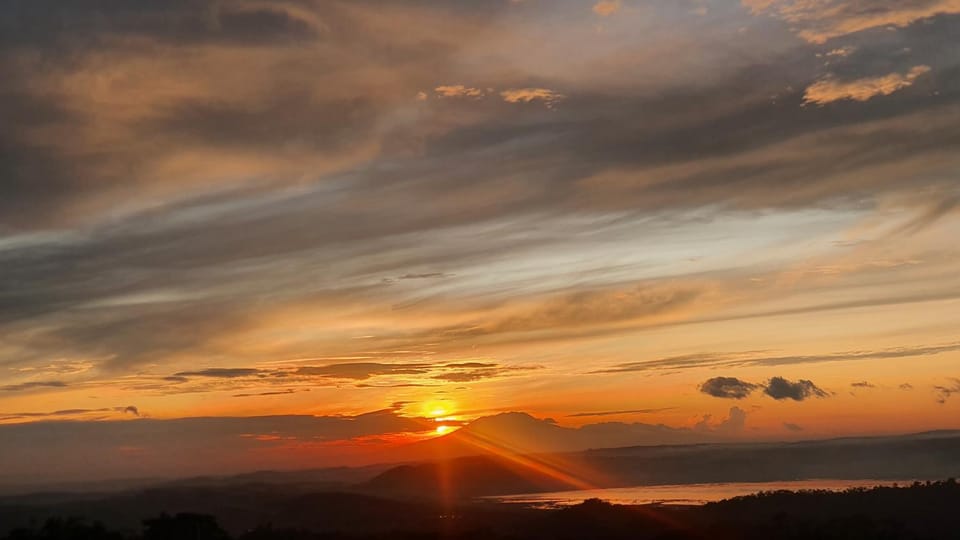 Natural landscape, Sunset
