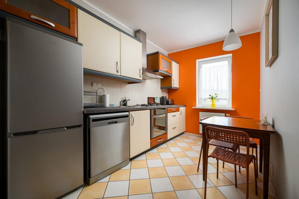Kitchen or kitchenette, Dining area, dishwasher, oven, stove, toaster