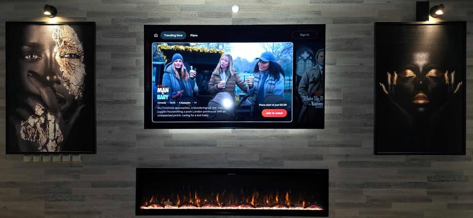 TV and multimedia, Living room, fireplace, fireplace
