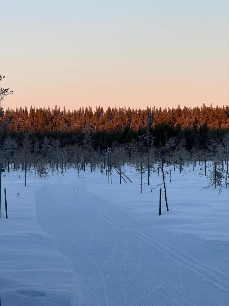 Kuonti-Ruka, kelohirsimökki järven rannalla House in Finland