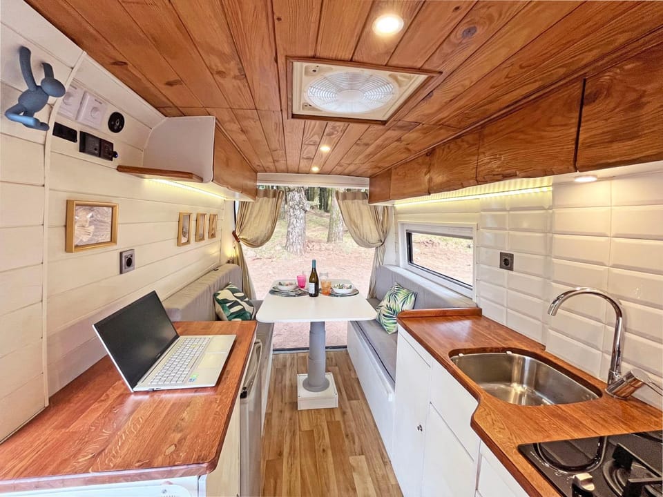 Tenerife Stylish Camper Van with Bathroom Campground/ 
RV Resort in Los Cristianos