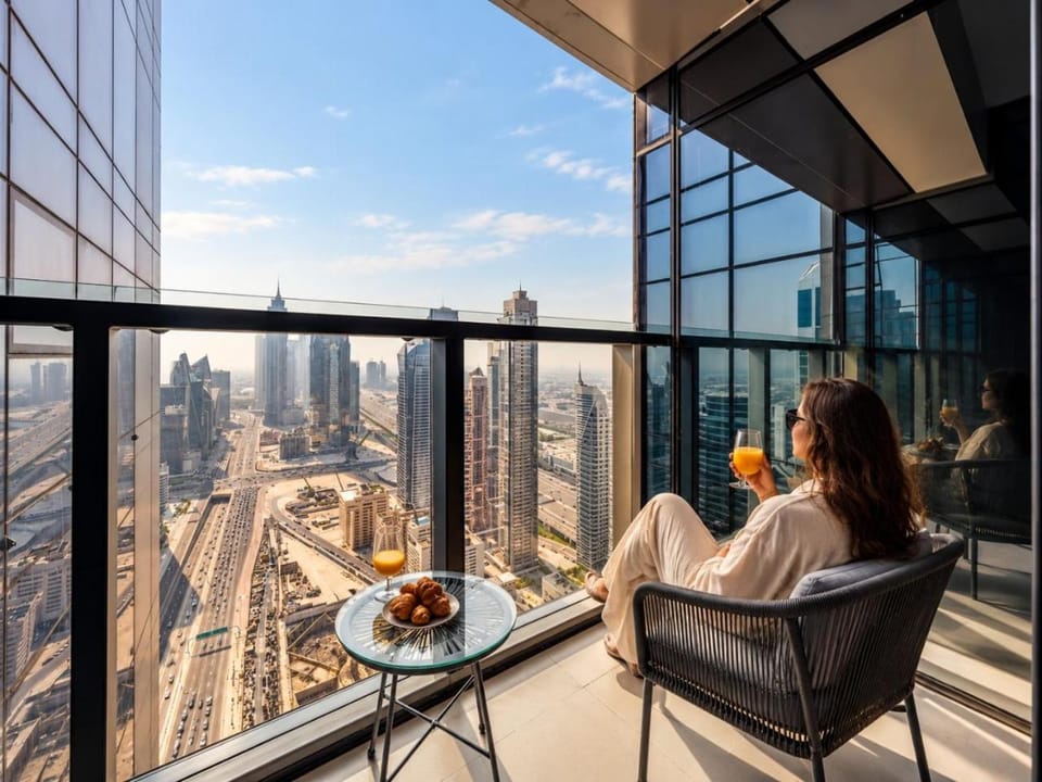 Famous Sky Pool | 1BR Gem | Dubai Skyline Views Apartment in Dubai