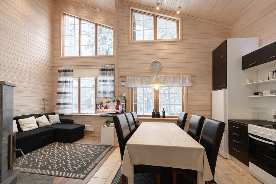 Northern Lights Lodge House in Lapland