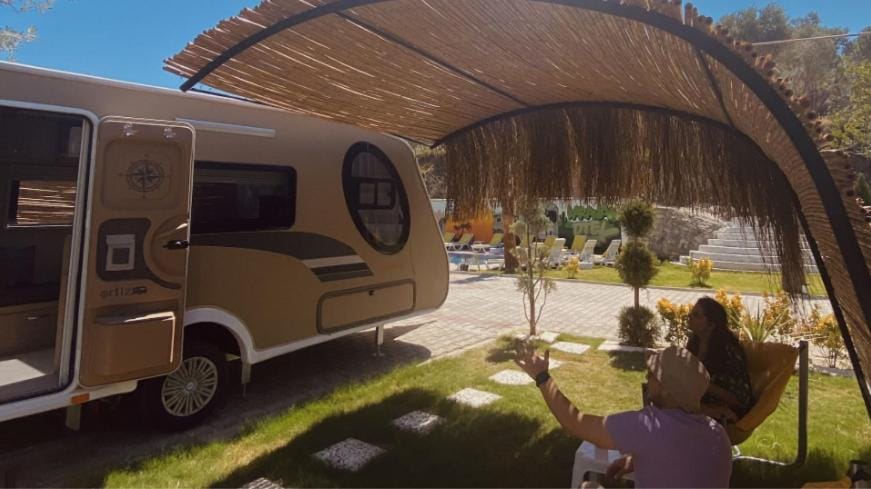 Güneş'te Karavan Apartment in İzmir Province