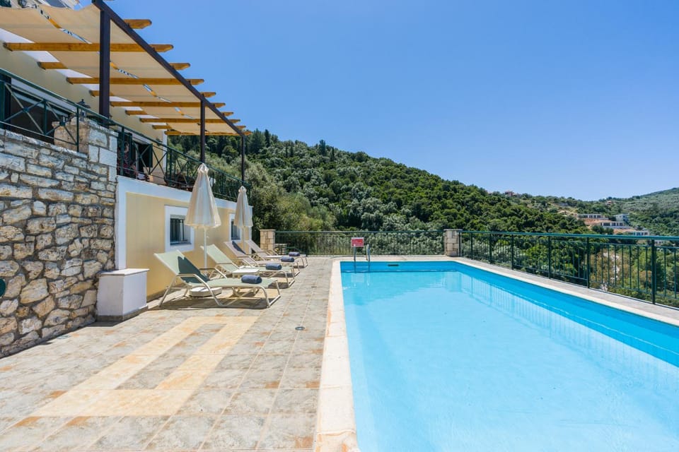 Villa Alex Meganisi - Luxury villa with private pool, seaviews, beach closeby Villa in Peloponnese, Western Greece and the Ionian