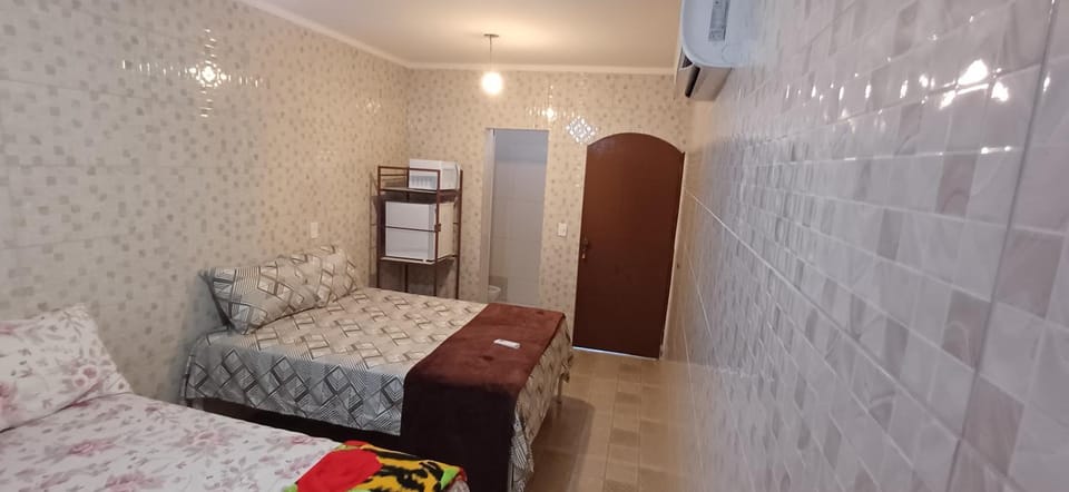 Photo of the whole room, microwave, minibar, air conditioner