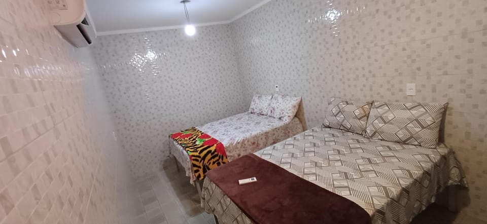 Photo of the whole room, air conditioner