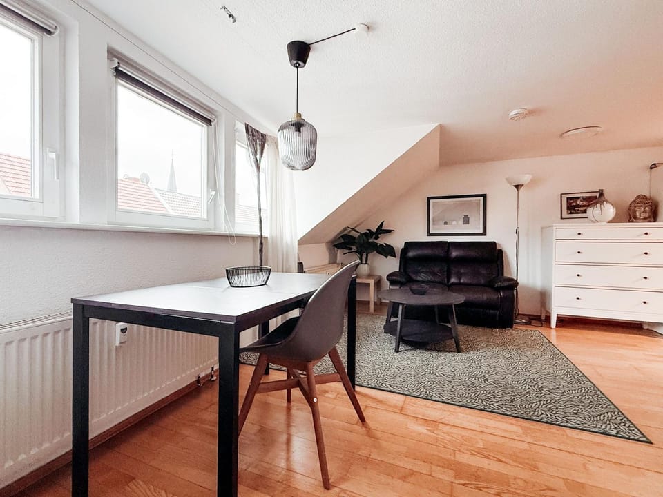 SkyNest Pirna gemütliches Dachstudio mit Stadtblick Apartment in Pirna