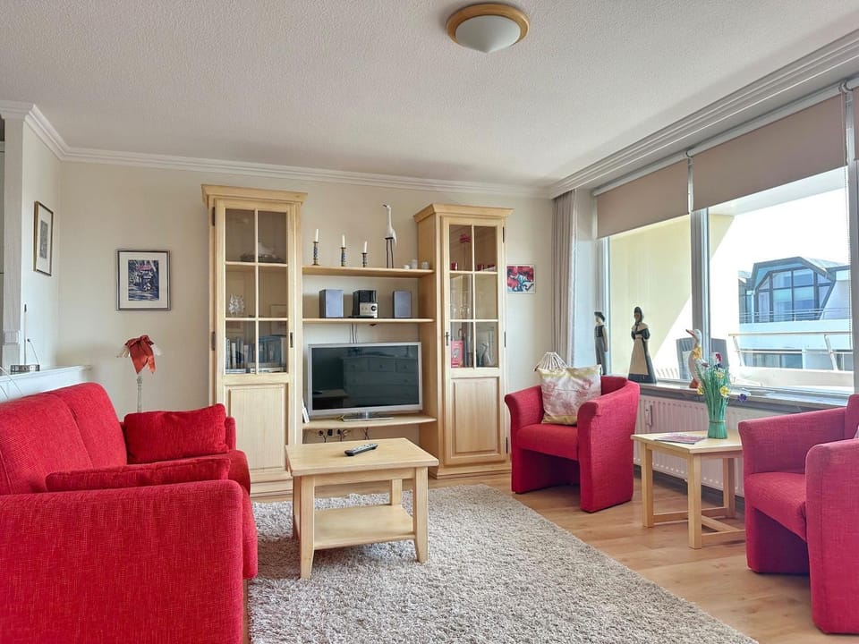 Metropol, Whg 203, Landseite mit Inselblick 8OG Apartment in Westerland