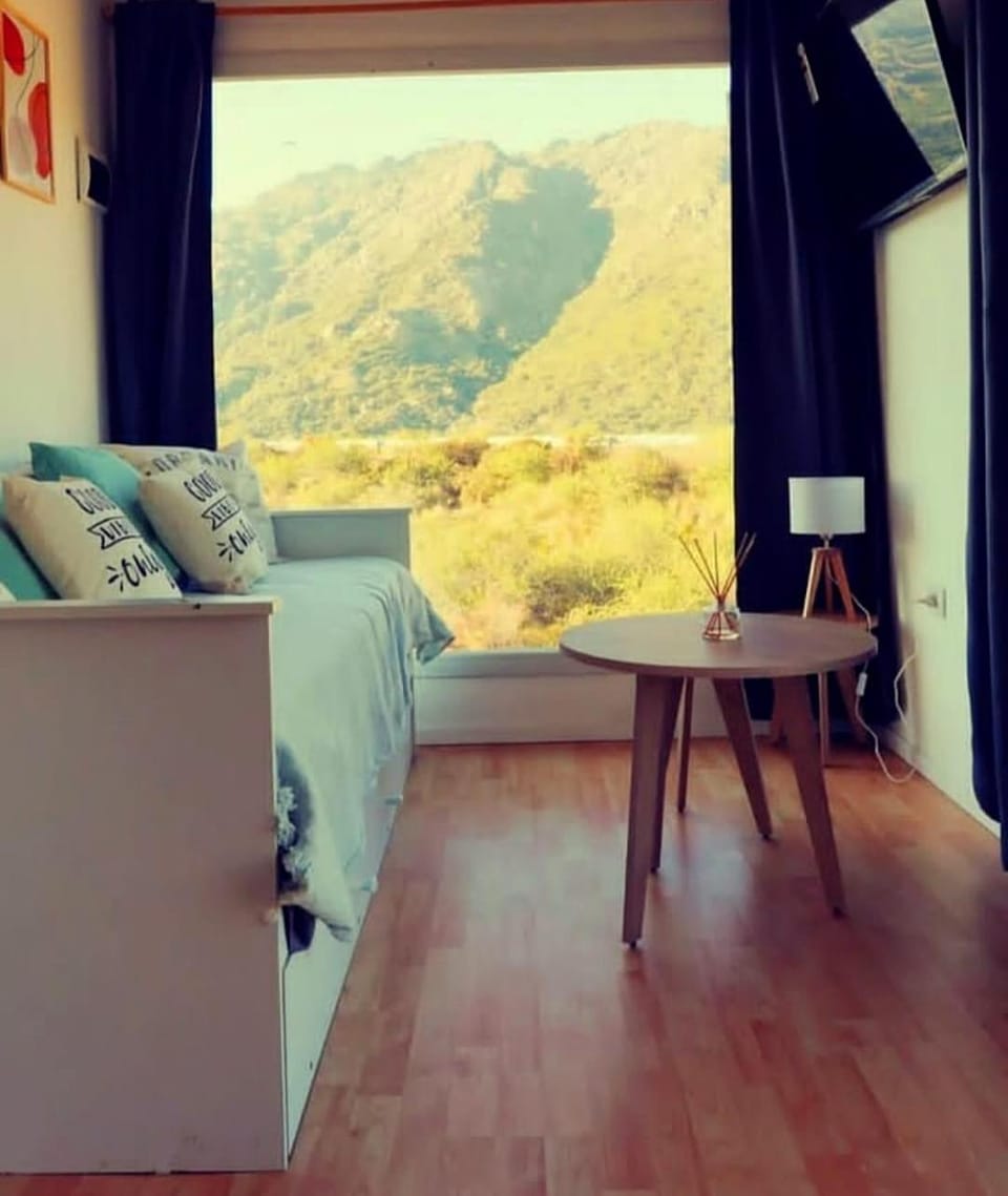 View (from property/room), Living room, Mountain view
