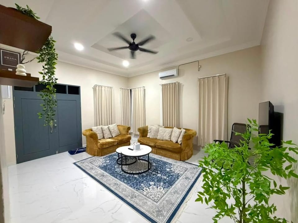 Living room, air conditioner