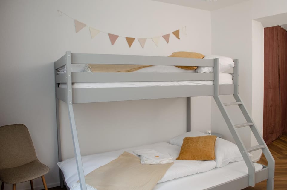 Bedroom, children, bunk bed