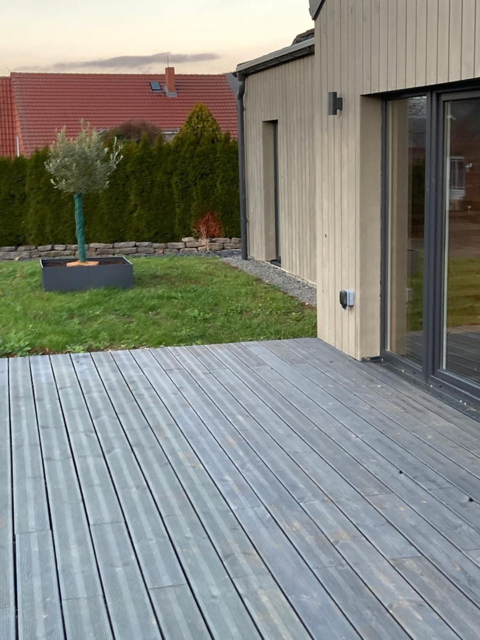 Property building, Garden