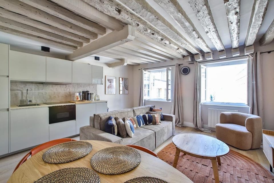 Heart of Marais a Large 1-Bedroom Apartment Apartment in Paris