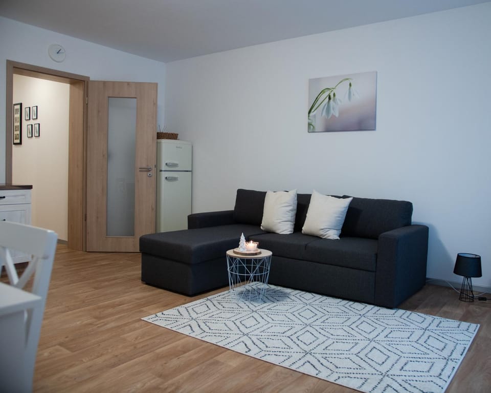 Kitchen or kitchenette, Living room, Seating area