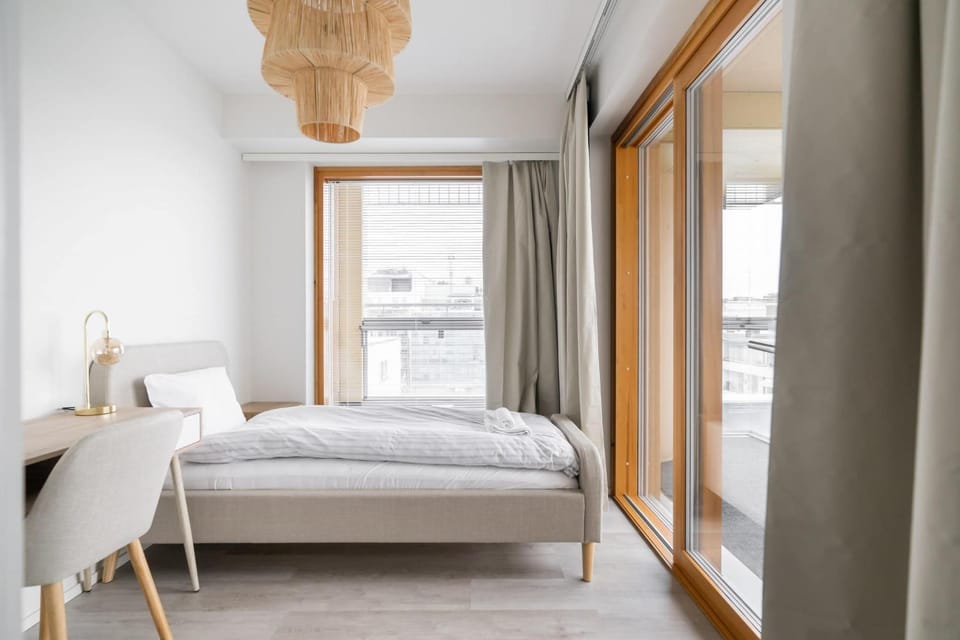 Nordic Grand Suite - 3BDR - Sauna - Free Parking Apartment in Finland