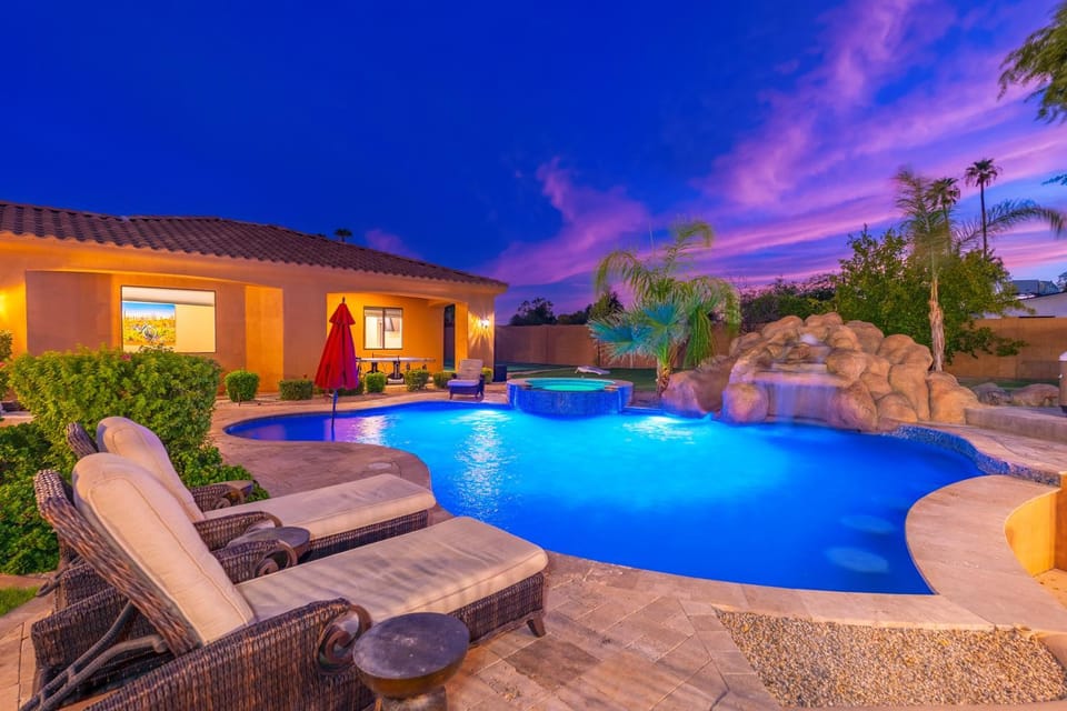 MIllionDesertDreamWaterslidePickleballCrtGolf Villa in Scottsdale