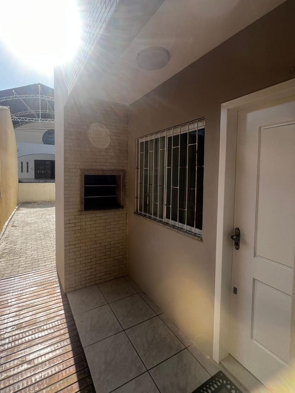 BBQ facilities, Balcony/Terrace, Inner courtyard view