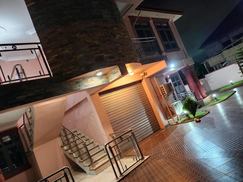 Property building, Patio, Night, Balcony/Terrace