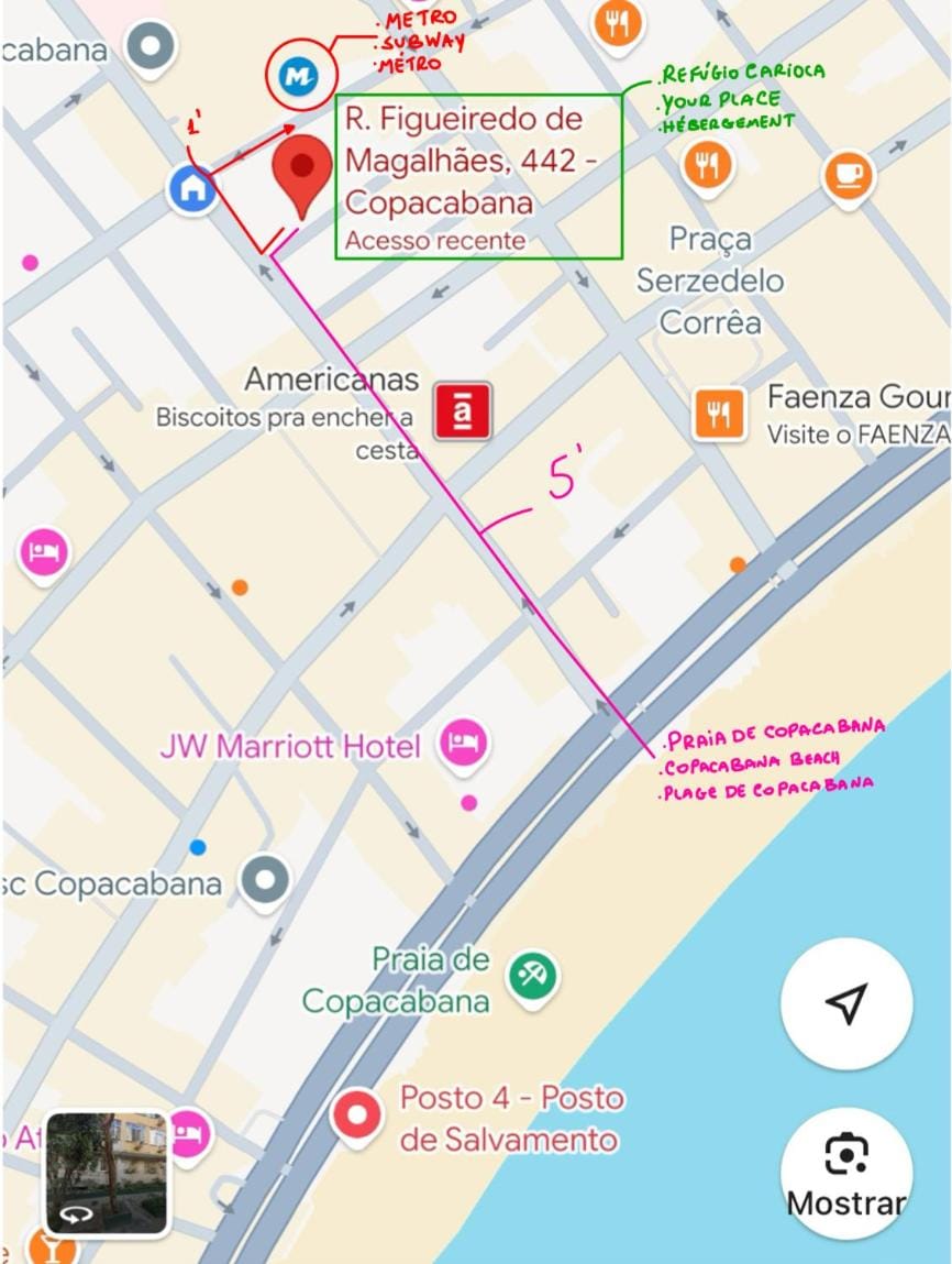 Lindo apartamento em copacabana Apartment in Rio de Janeiro