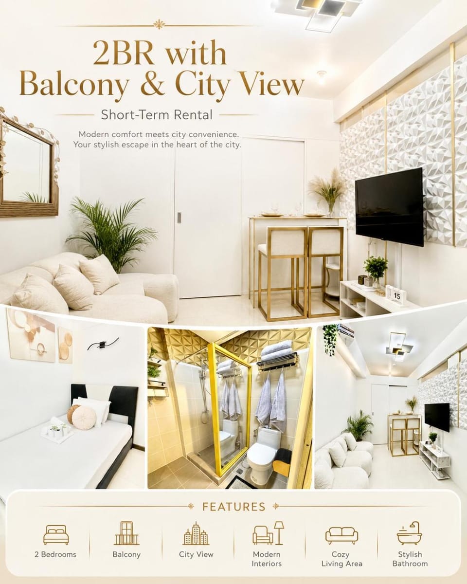 Bathroom, Living room, Dining area, Bedroom