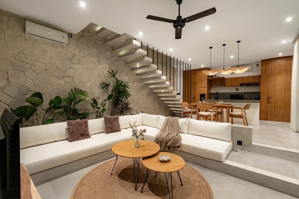 Living room, Seating area, air conditioner