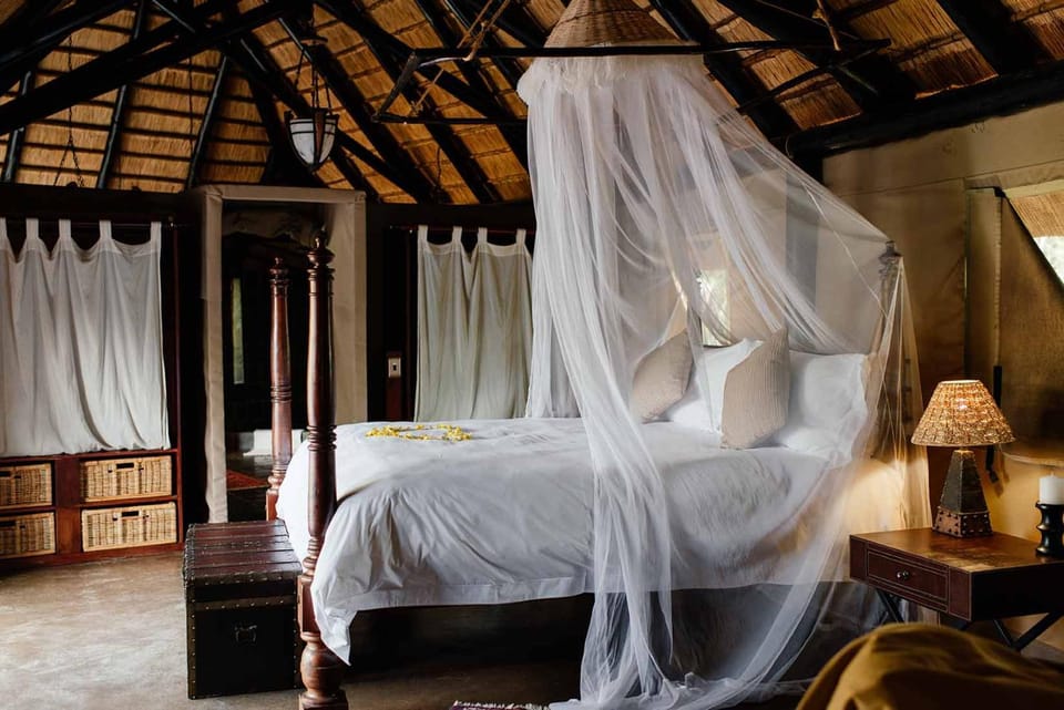 Bed, Natural landscape, Bedroom