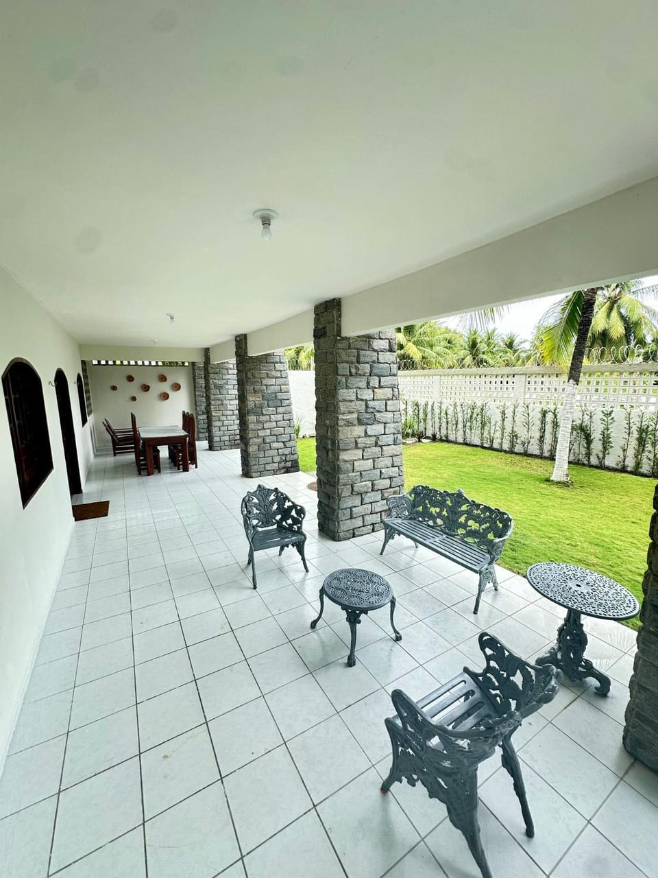 Patio, Seating area, Garden view