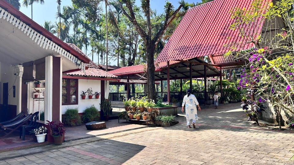 Property building, Garden view