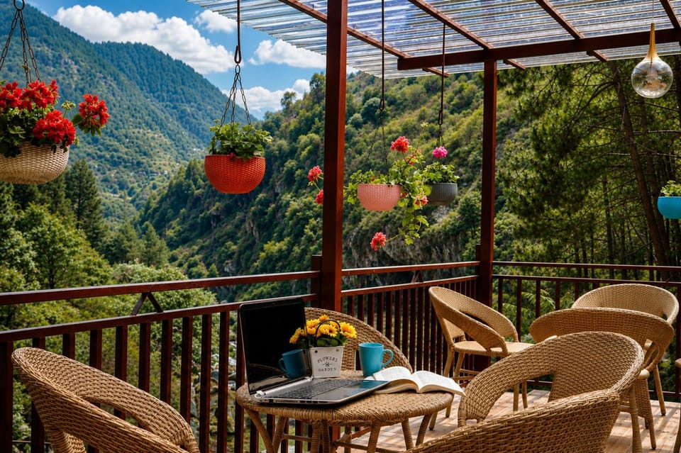 Balcony/Terrace, Mountain view