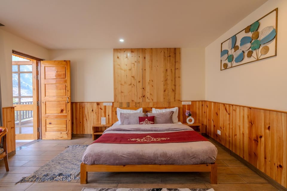 Bed, Balcony/Terrace, Seating area, Bedroom, wardrobe