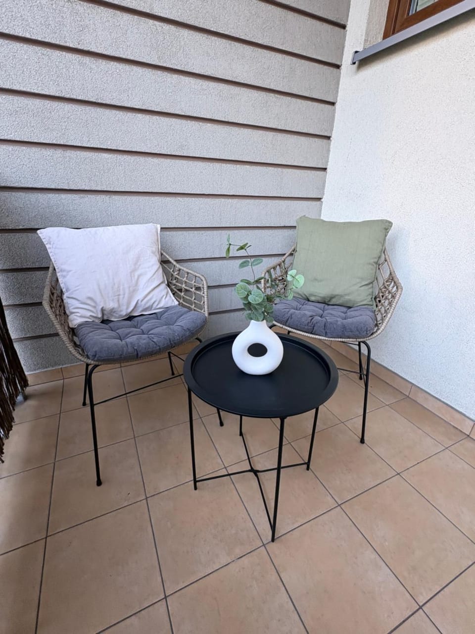 Property building, Patio
