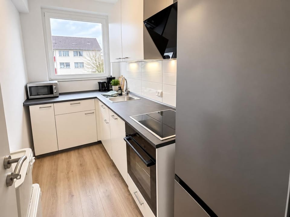 Workerslodge - nähe DUS - Messe Wohnung für 6 Personen in Ratingen Apartment in Duisburg