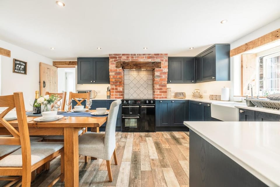 Riverside dairy farm stay House in High Peak District