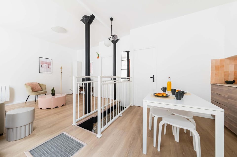 Logement Premium avec Grande Salle de Bain - 6P Apartment in Paris