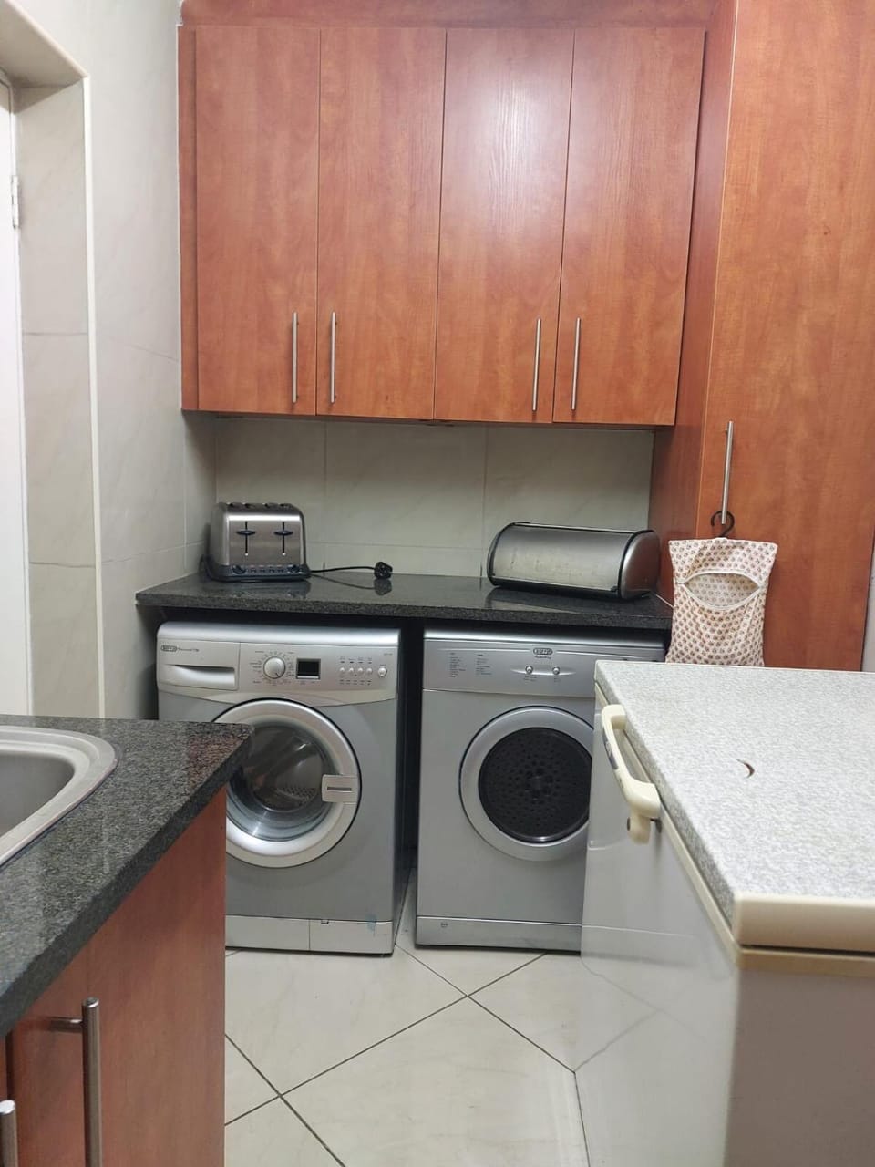 dishwasher, washing machine, dryer