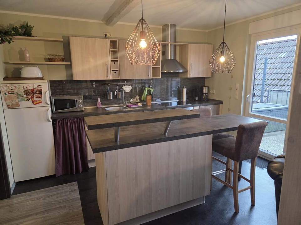 Kitchen or kitchenette, Dining area, dishwasher, oven, stove, toaster