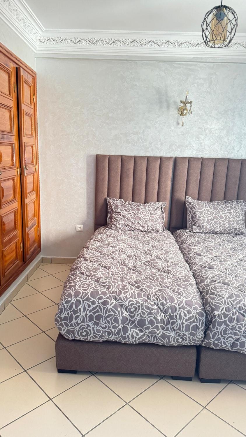 3 bedrooms 2 balconies kitchen, salon 2 bathrooms Apartment in Marrakesh