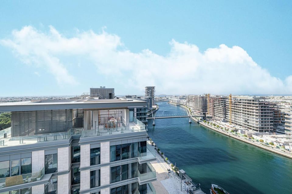 Canal Front Luxe, Elegant 2BR with Water Views Apartment in Dubai