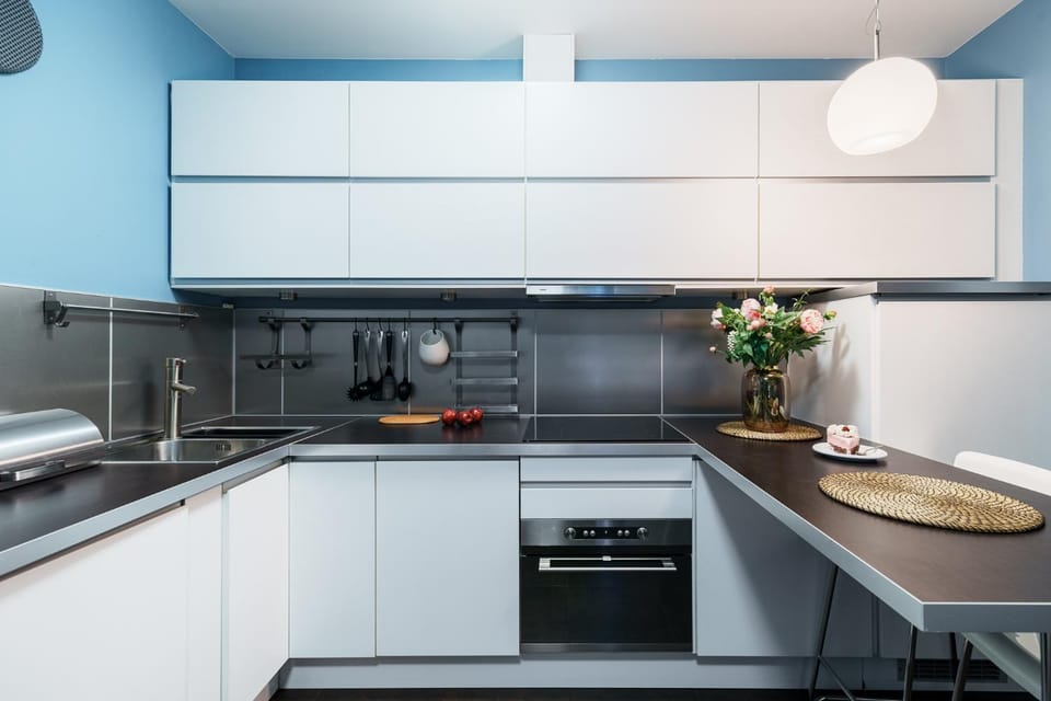 furniture, oven, stove