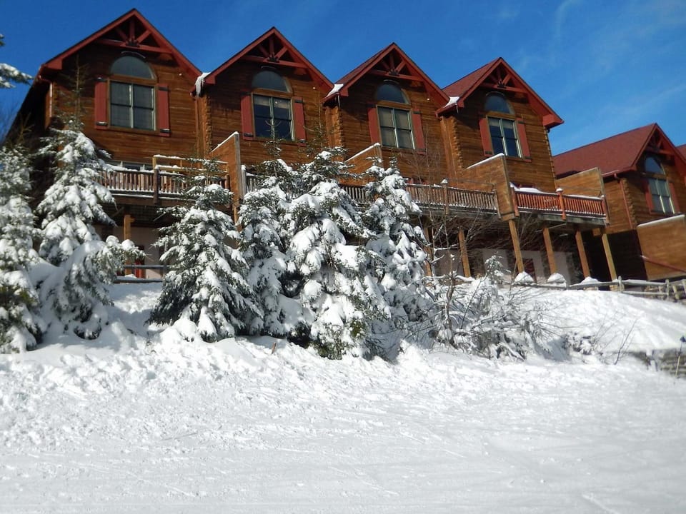 Property building, Day, Winter