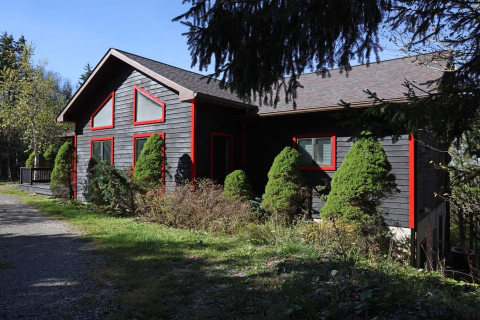 Property building, Day, Garden view